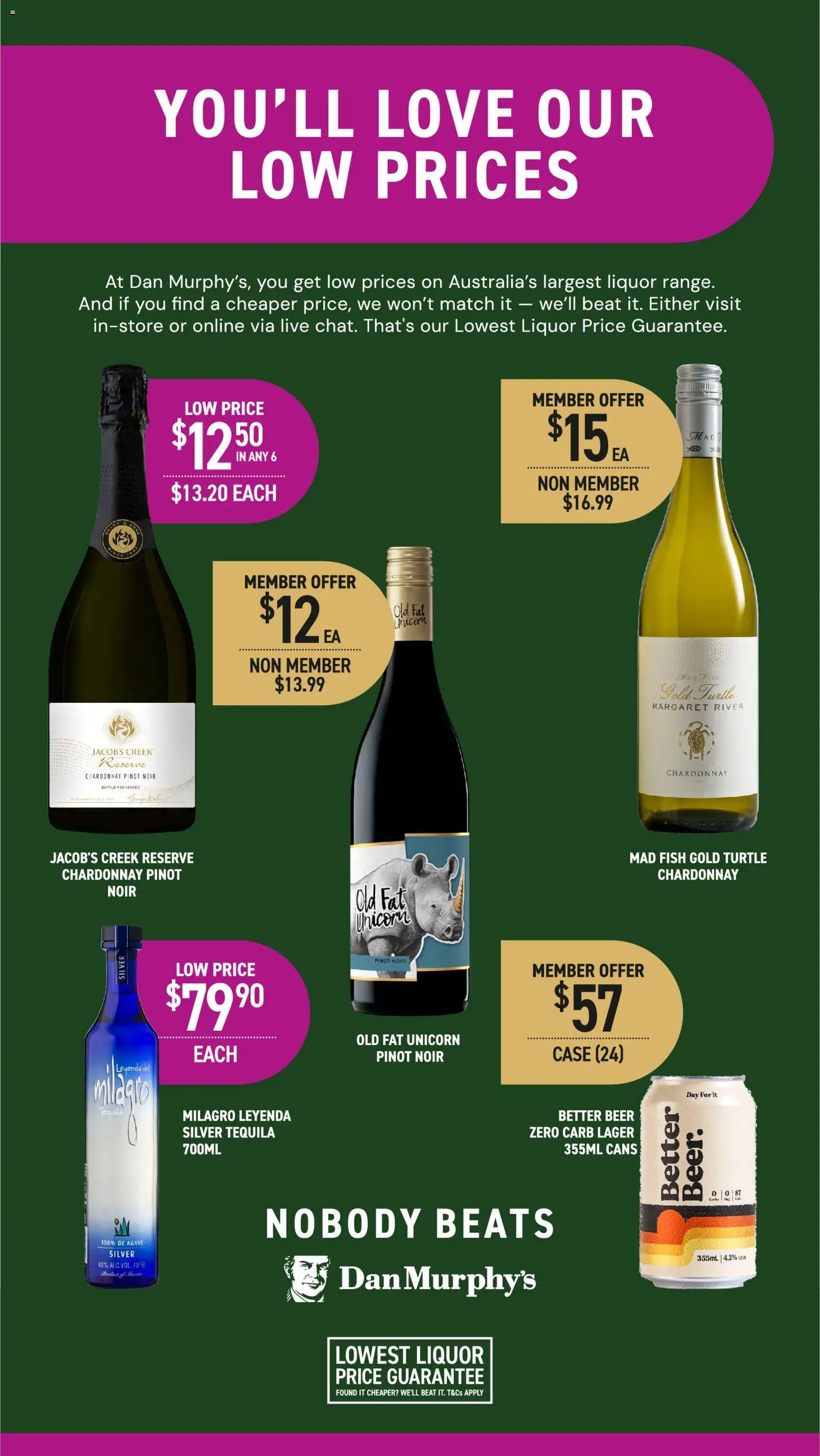 Dan Murphy's  Catalogue  - page 2- valid from 08/01/2026