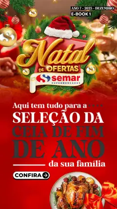 Pré-visualização Semar Supermercado - Ofertas Revista Natal válida a partir de 20/12/2025