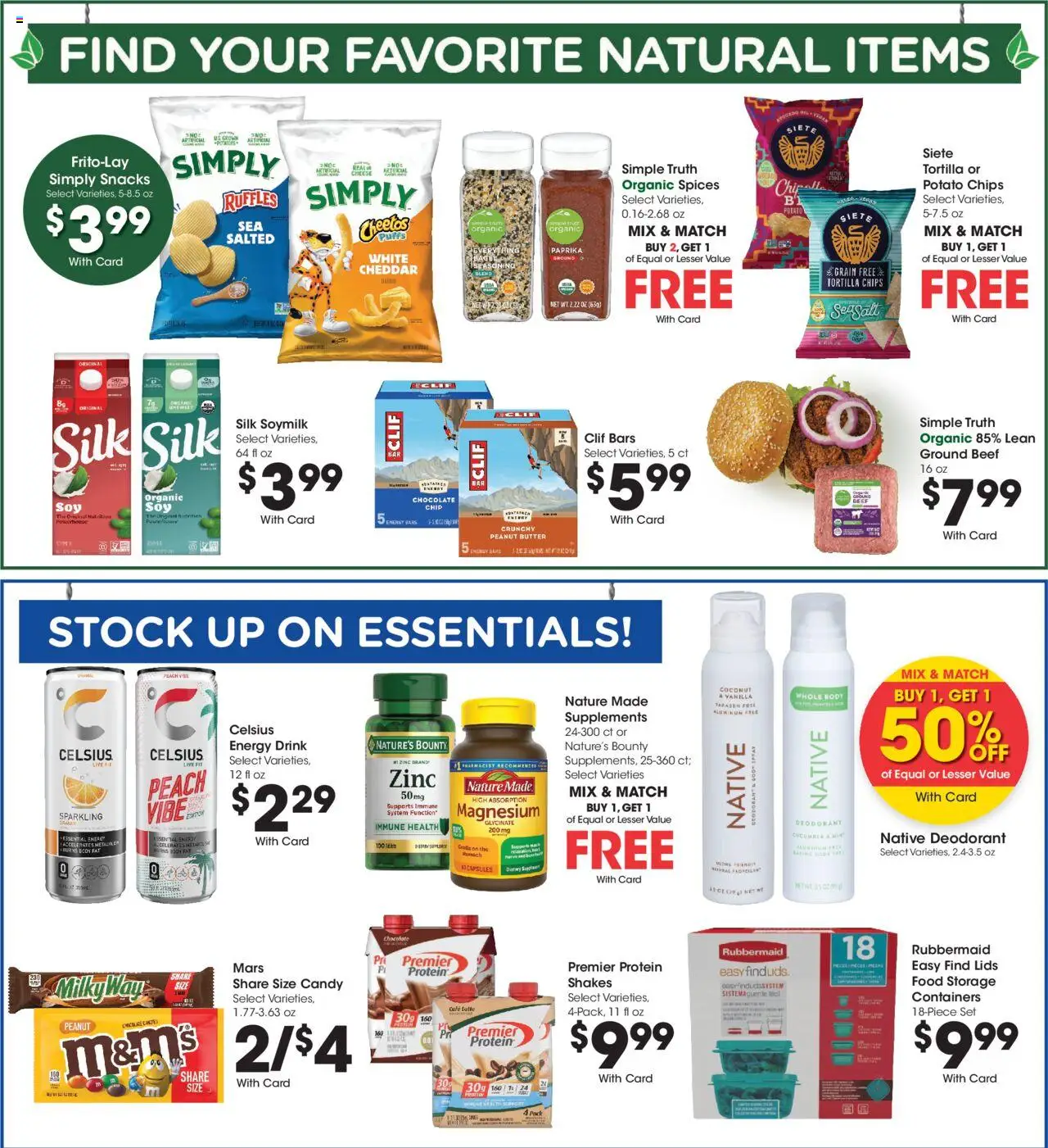 Kroger Weekly Ad - page 9- valid from 07/16/2025