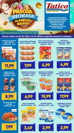 Pré-visualização Tatico ofertas Fim de Semana válida a partir de 06/04/2026