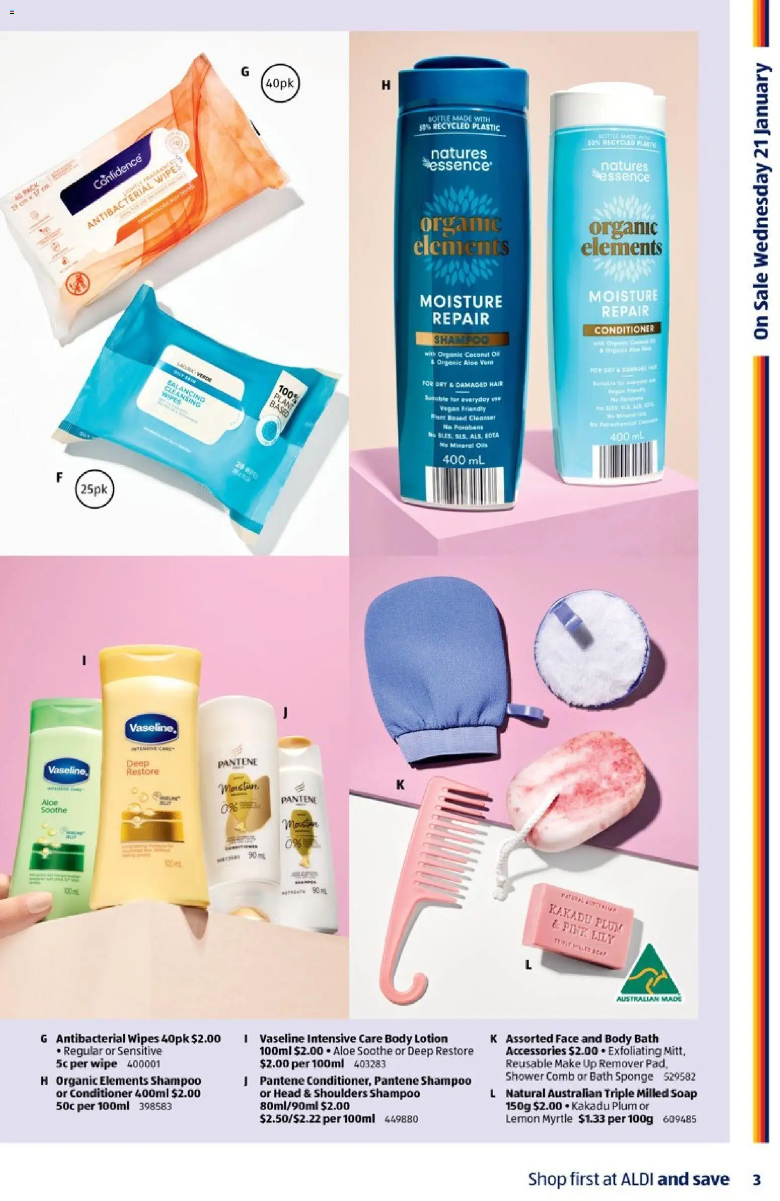 Catalogue Aldi - page 3- valid from 21/01/2026