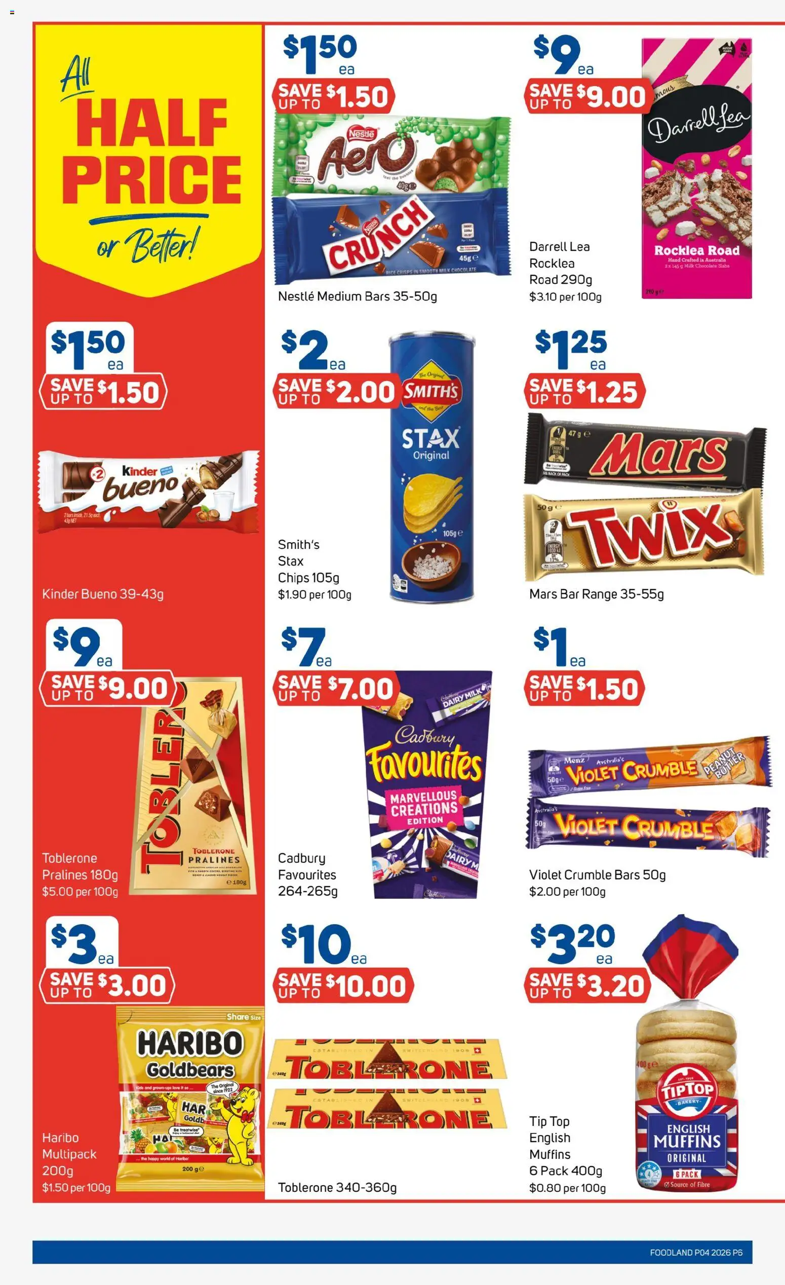 Foodland  Catalogue  - page 6- valid from 21/01/2026