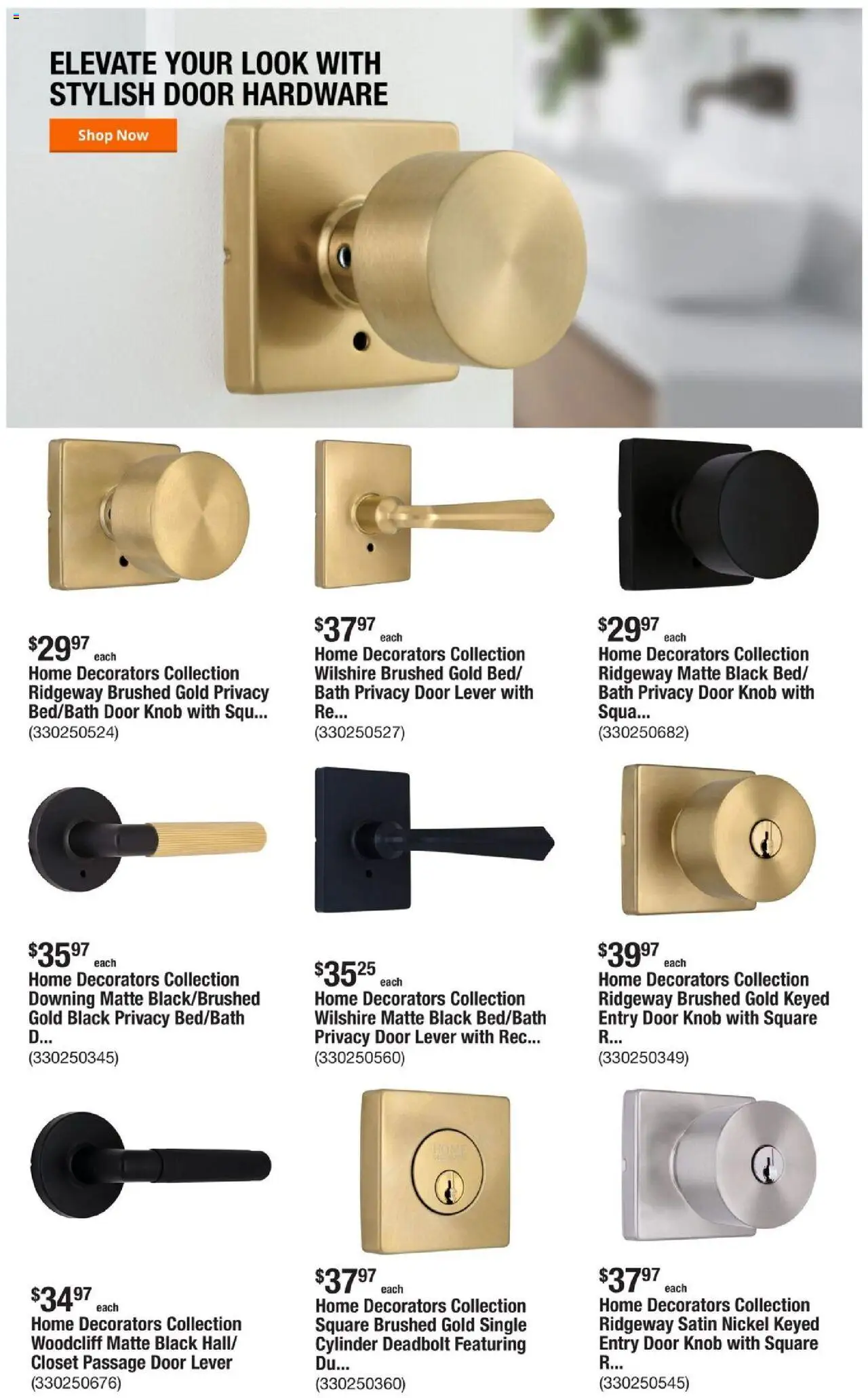 Home Depot Ad - page 5- valid from 07/10/2025