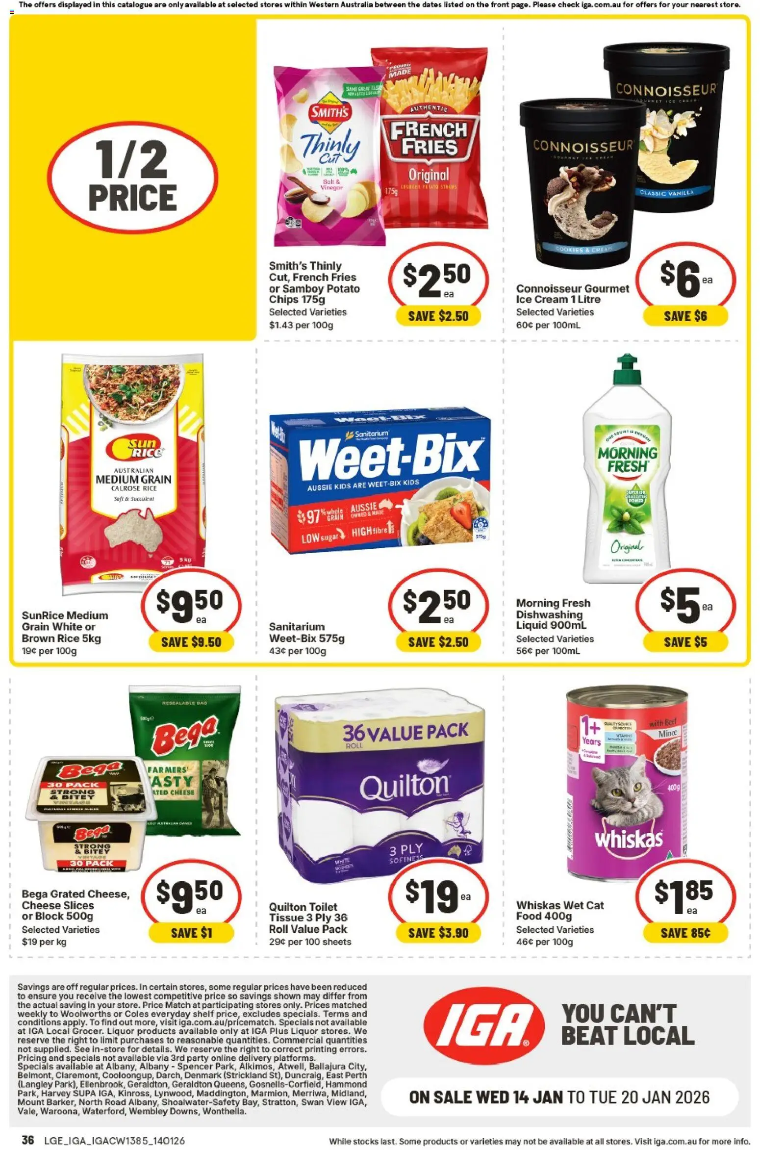 IGA Catalogue WA - page 36- valid from 14/01/2026