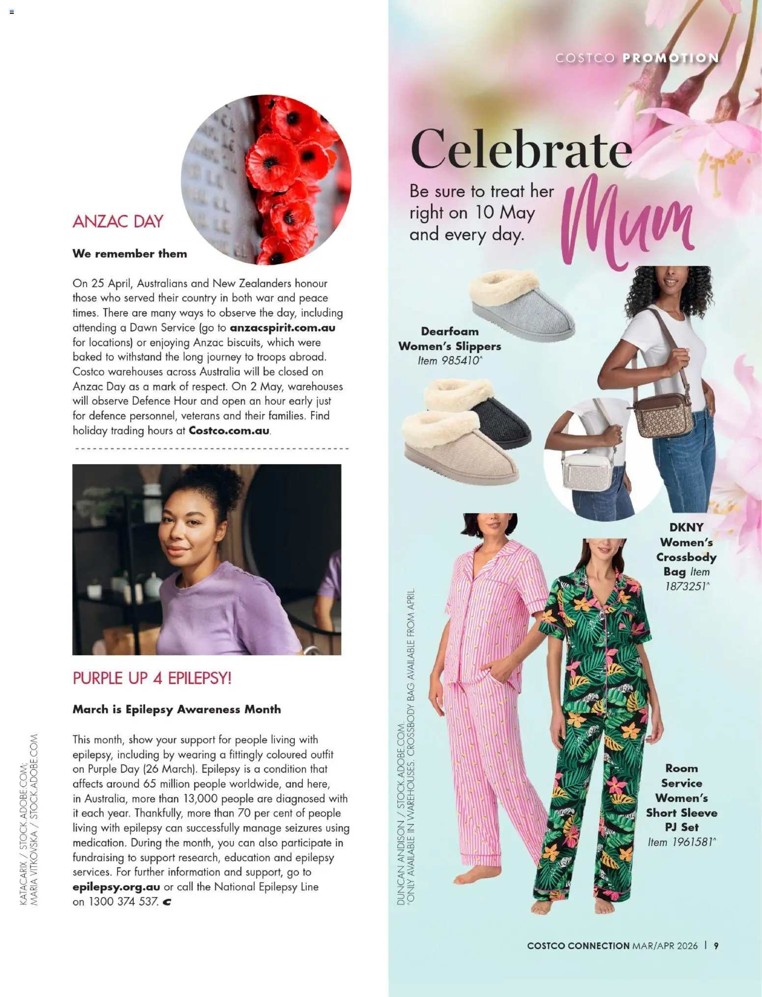 Costco catalogue  - page 9- valid from 01/03/2026