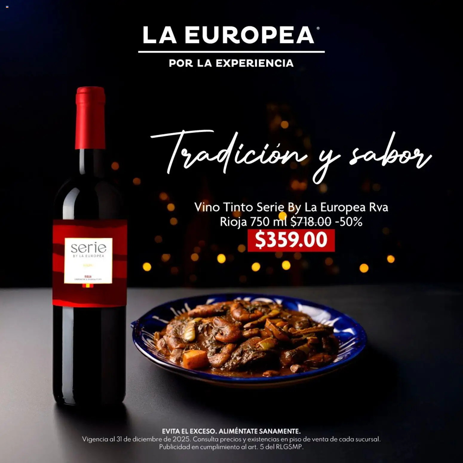 La Europea catálogo Tradición y el sabor - página 1- válido desde 18/12/2025