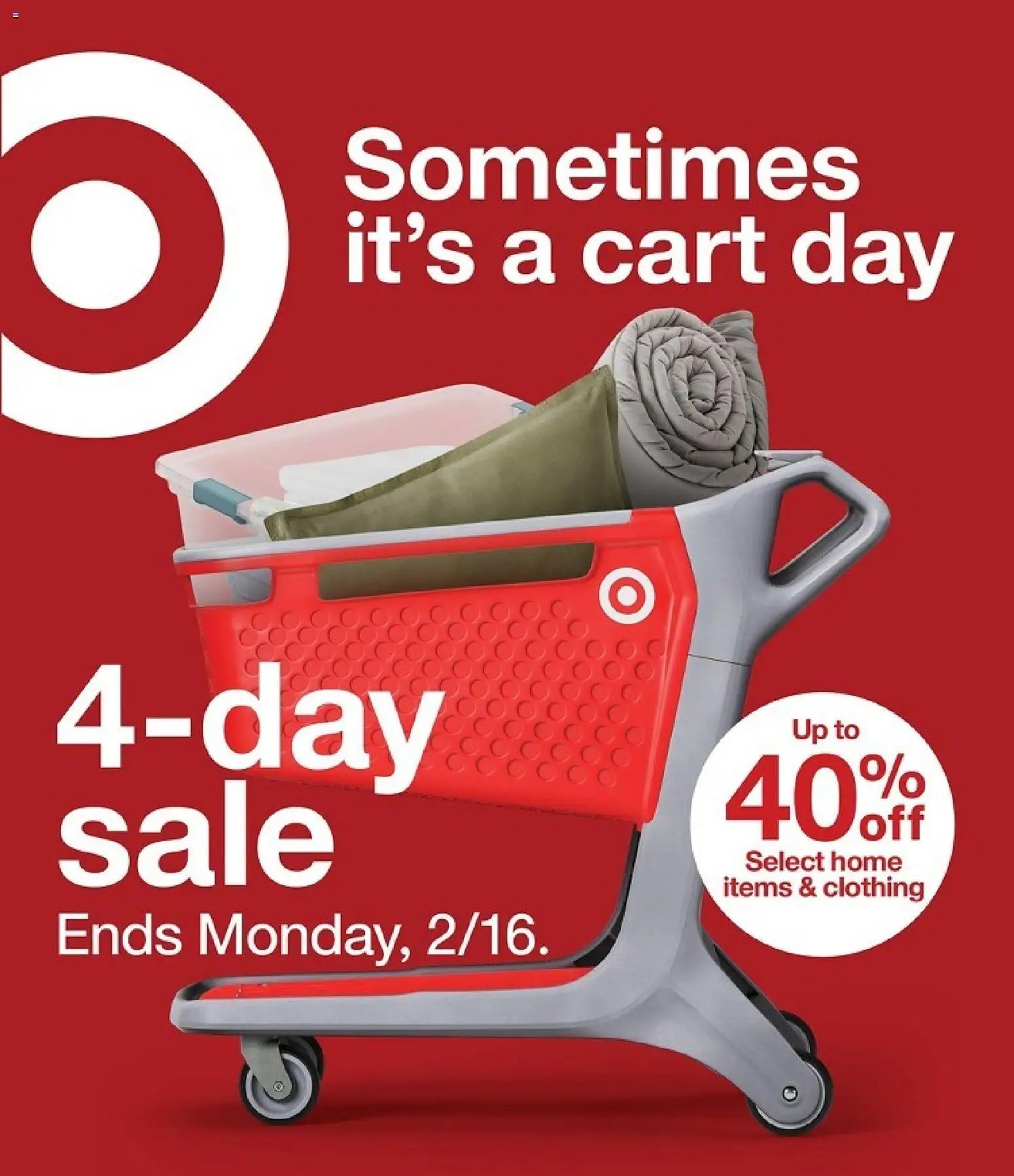 Target Weekly Ad - page 1- valid from 02/15/2026
