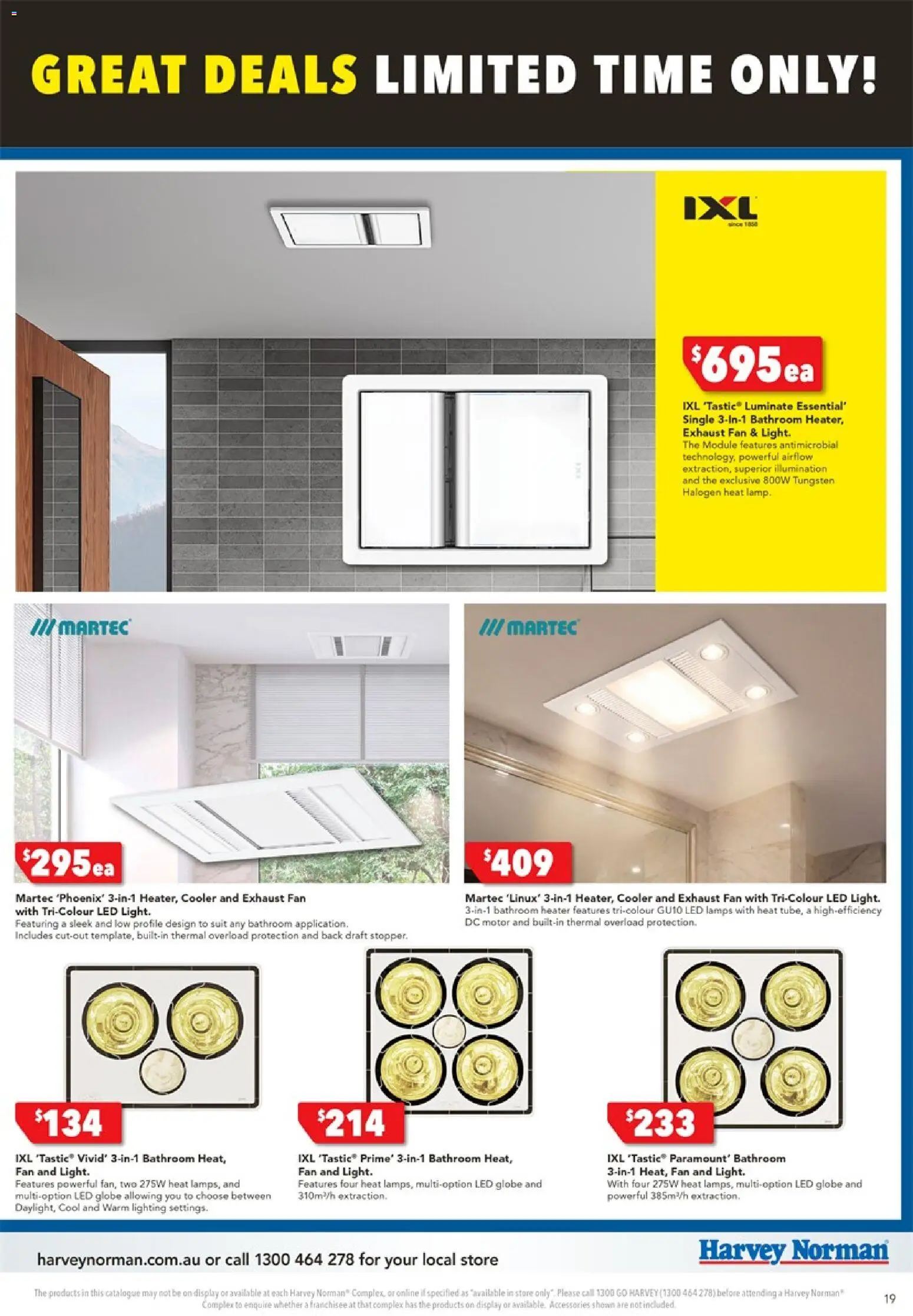 Harvey Norman - Bathroom Clearance - page 19- valid from 25/12/2025