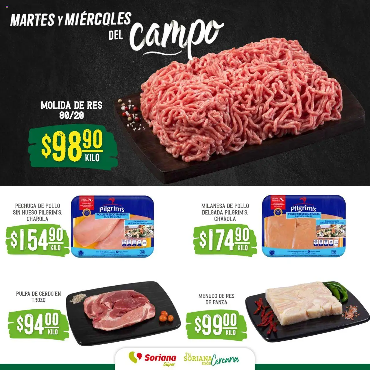 Soriana - Martes y Miércoles del Campo Súper: Chih, Delicias, Dur y Coah (excepto Saltillo) - página 4- válido desde 22/07/2025
