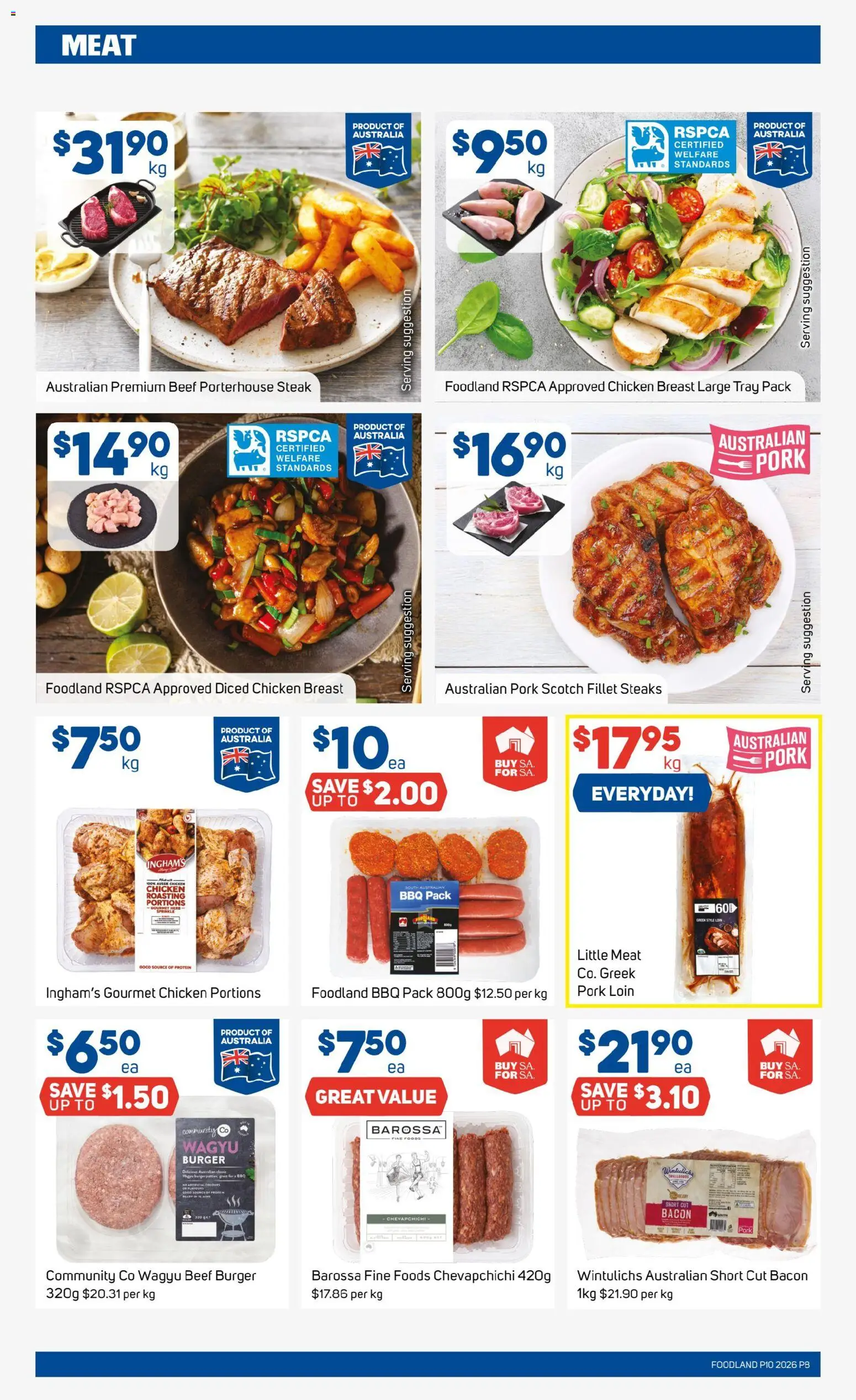 Foodland catalogue  - page 8- valid from 04/03/2026