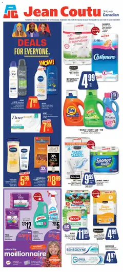 Preview Jean Coutu weekly flyer valid from Sep 18, 2025
