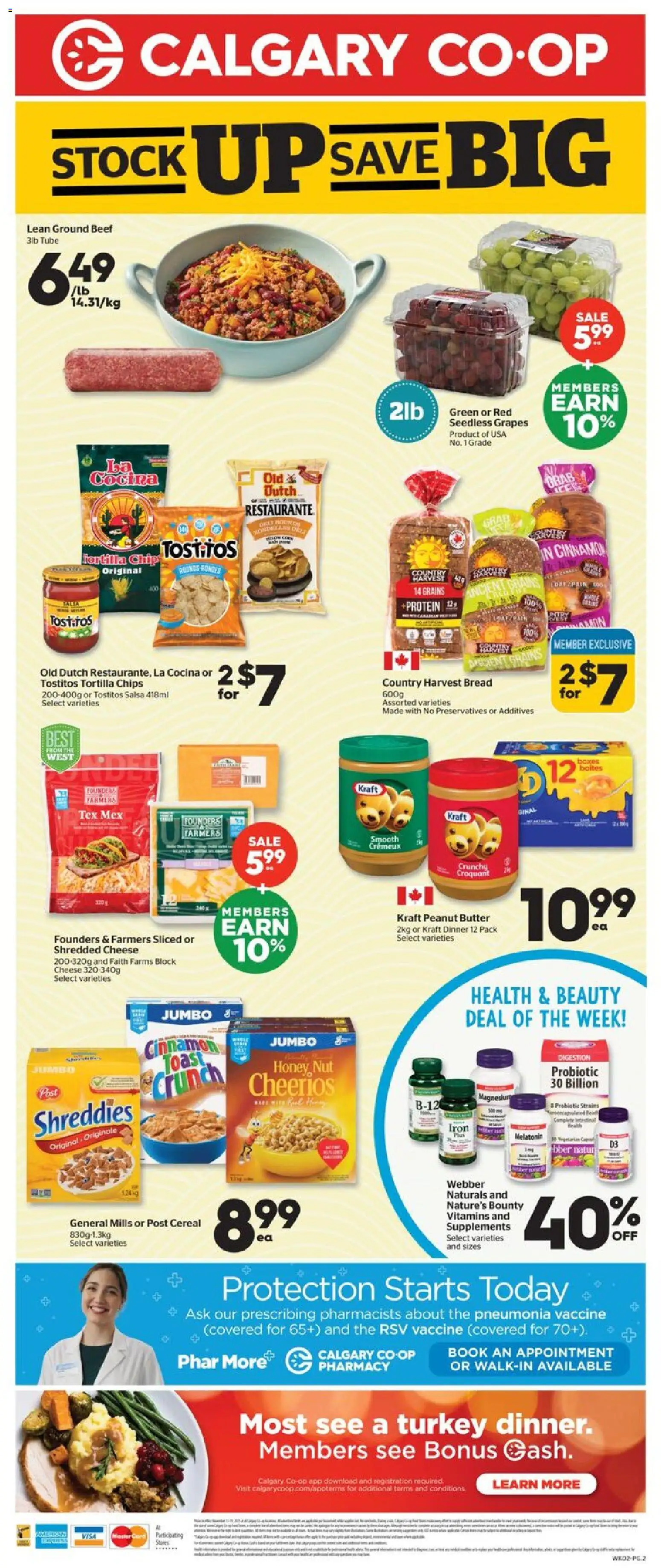 Calgary Co-op weekly flyer / circulaire - page 2- valid from Nov 13, 2025