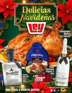 Casa Ley folleto Delicias Navideñas Frontera válido desde 19/12/2025