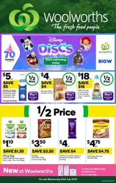 Woolworths catalogue preview - valid from 23/07/2025