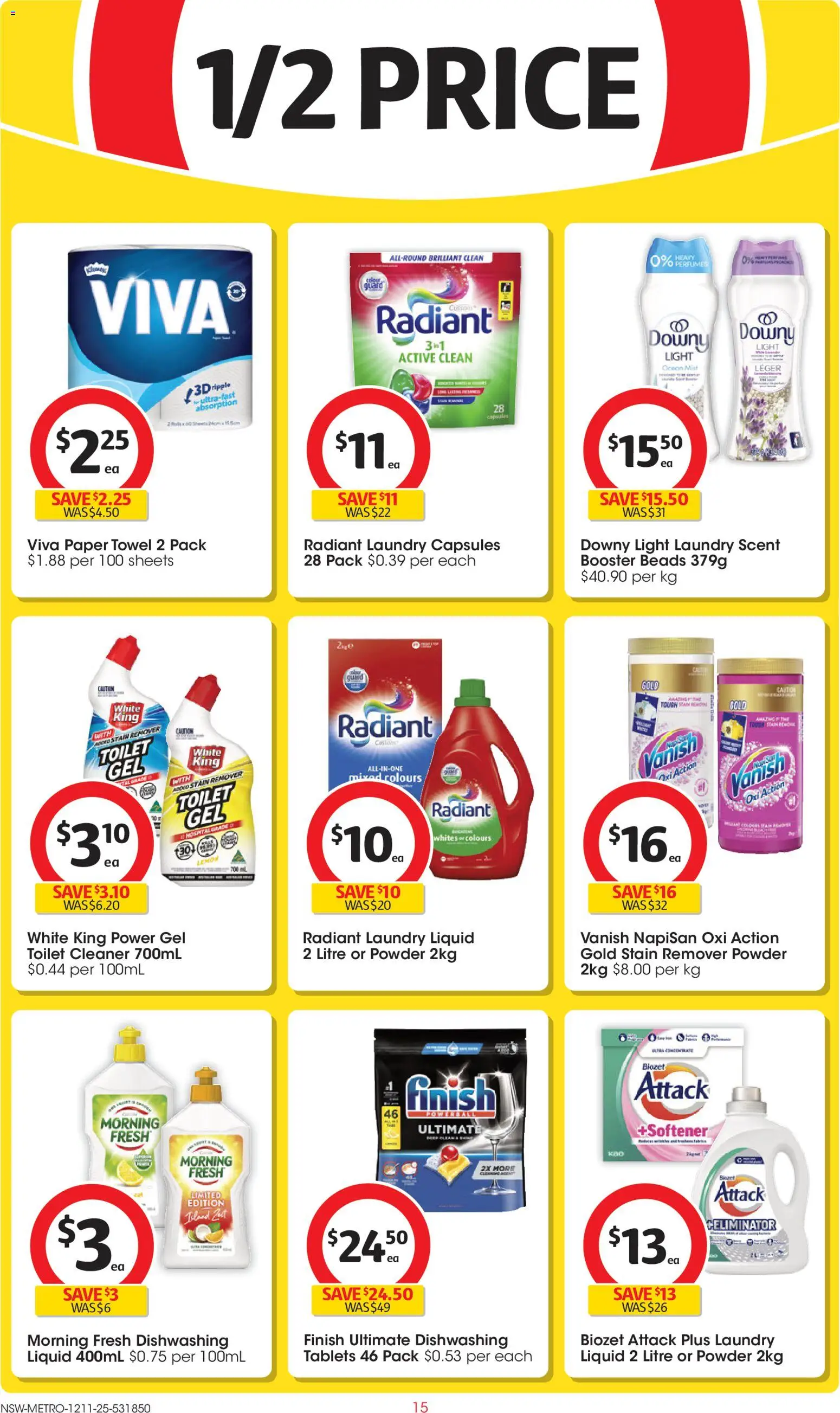 Coles Catalogue  - page 15- valid from 12/11/2025