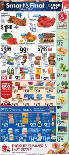 Preview Smart & Final Weekly Ad valid from 08/27/2025