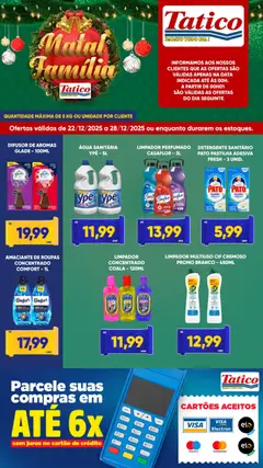 Pré-visualização Tatico - Ofertas da semana válida a partir de 22/12/2025