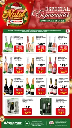 Pré-visualização Semar Supermercado - Ofertas Especial Espumantes válida a partir de 02/12/2025