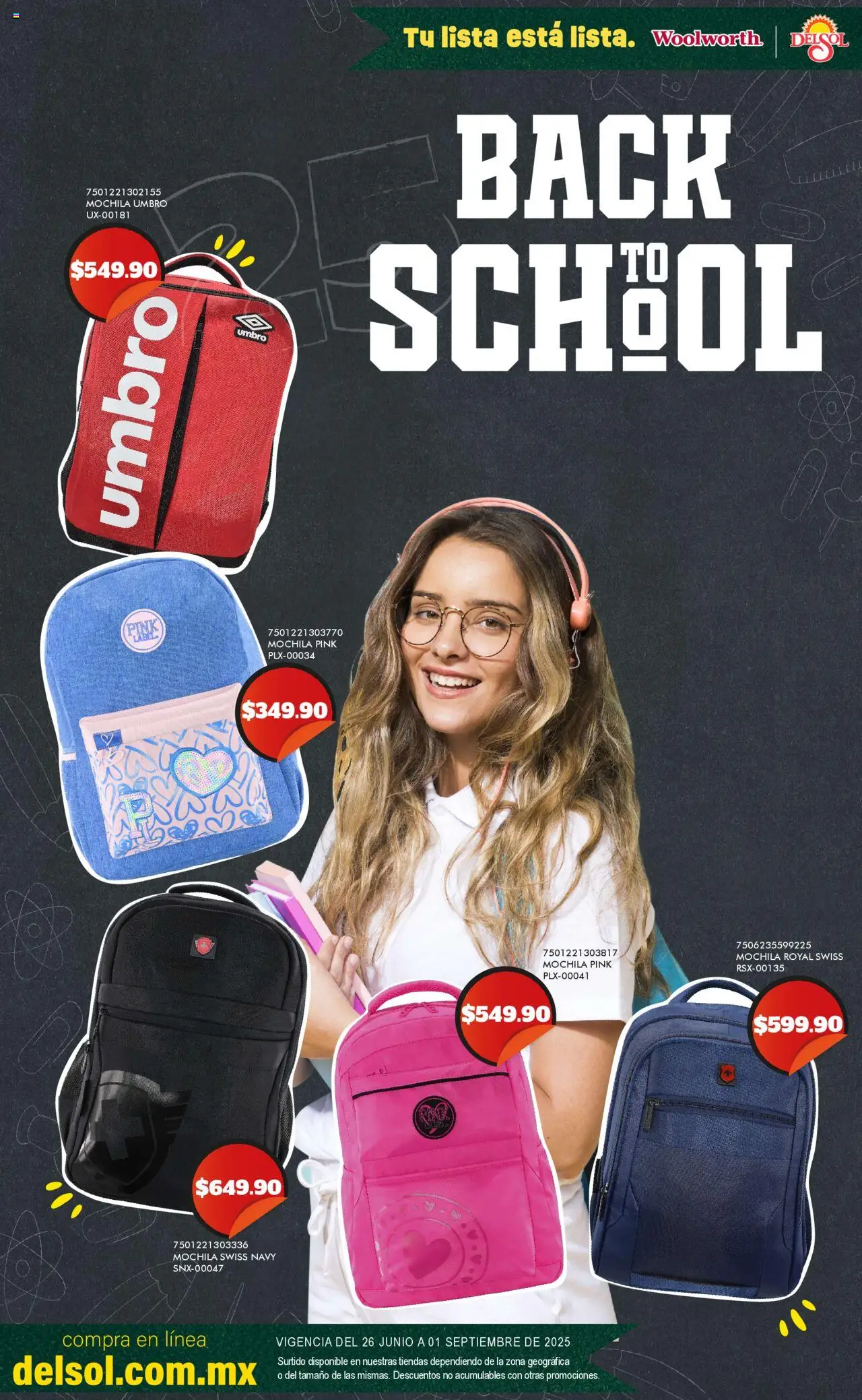 Del Sol y Woolworth catálogo Toda Tu Lista Está Lista En Tiendas - página 52- válido desde 26/06/2025