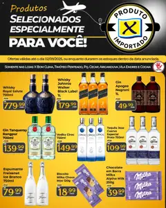 Pré-visualização X Supermercados - Ofertas Especiais de Produtos Importados válida a partir de 29/08/2025