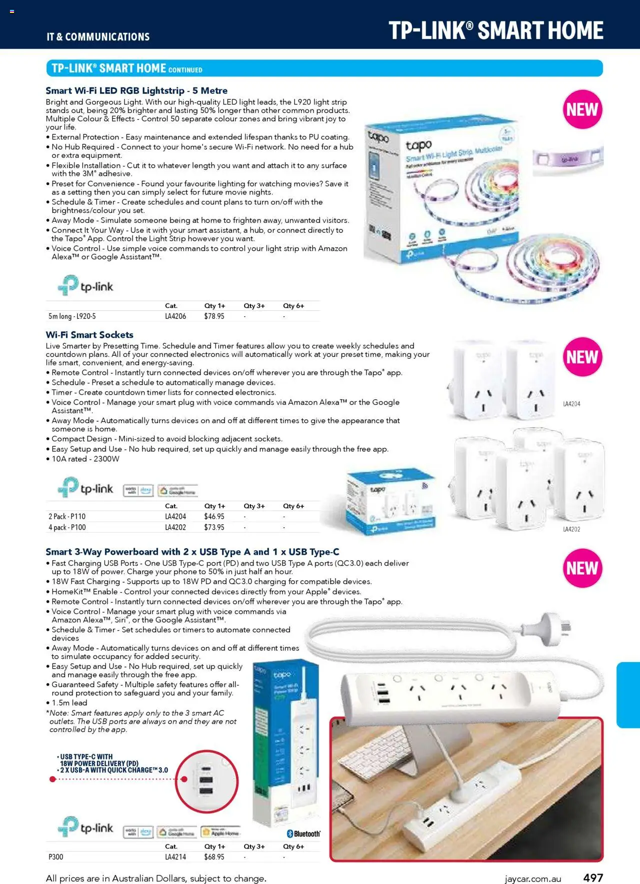 Jaycar Engineering & Scientific Catalogue 2025/2026  - page 497- valid from 09/07/2025