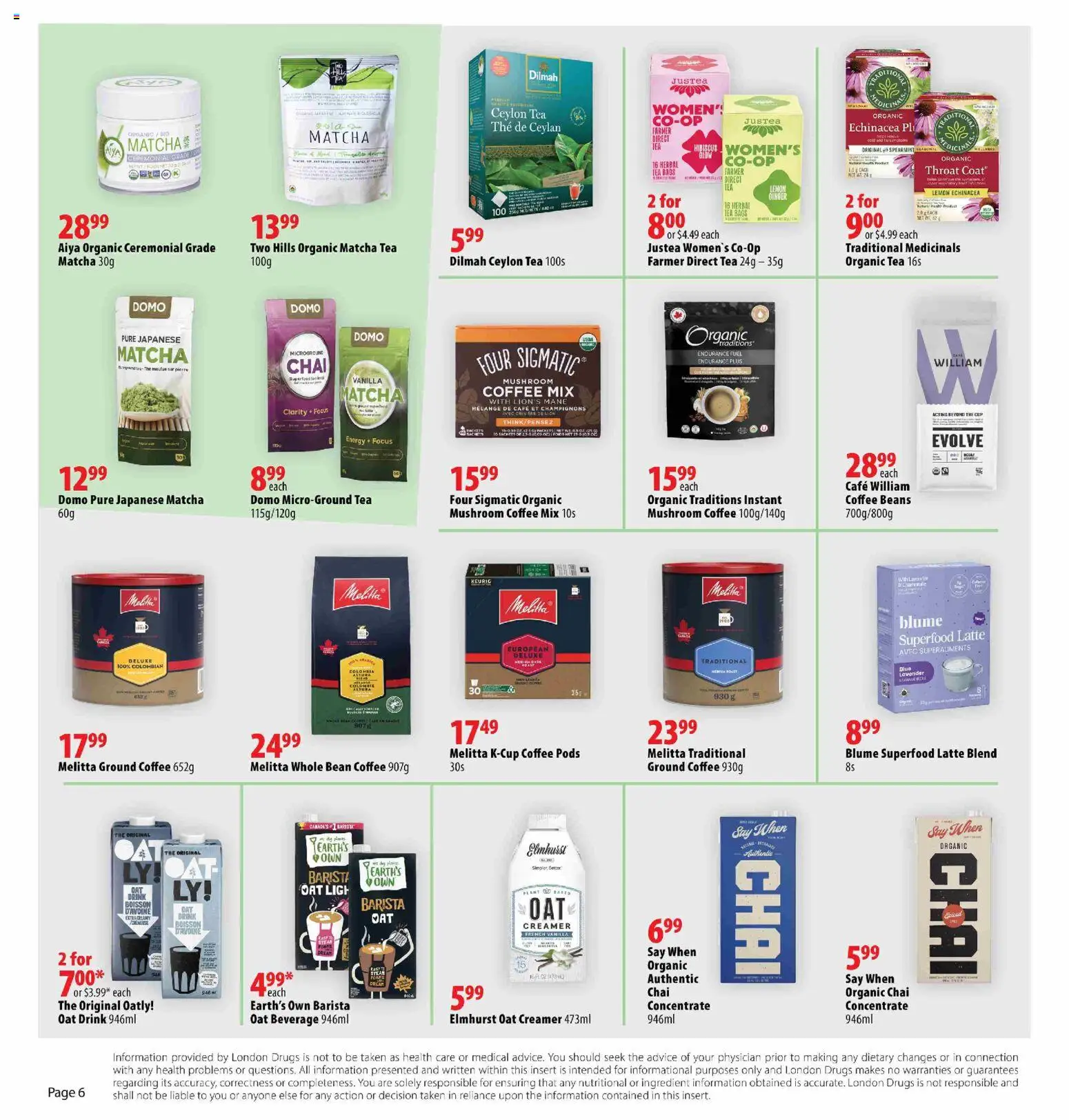 London Drugs - Veganuary Flyer - page 6- valid from Dec 31, 2025