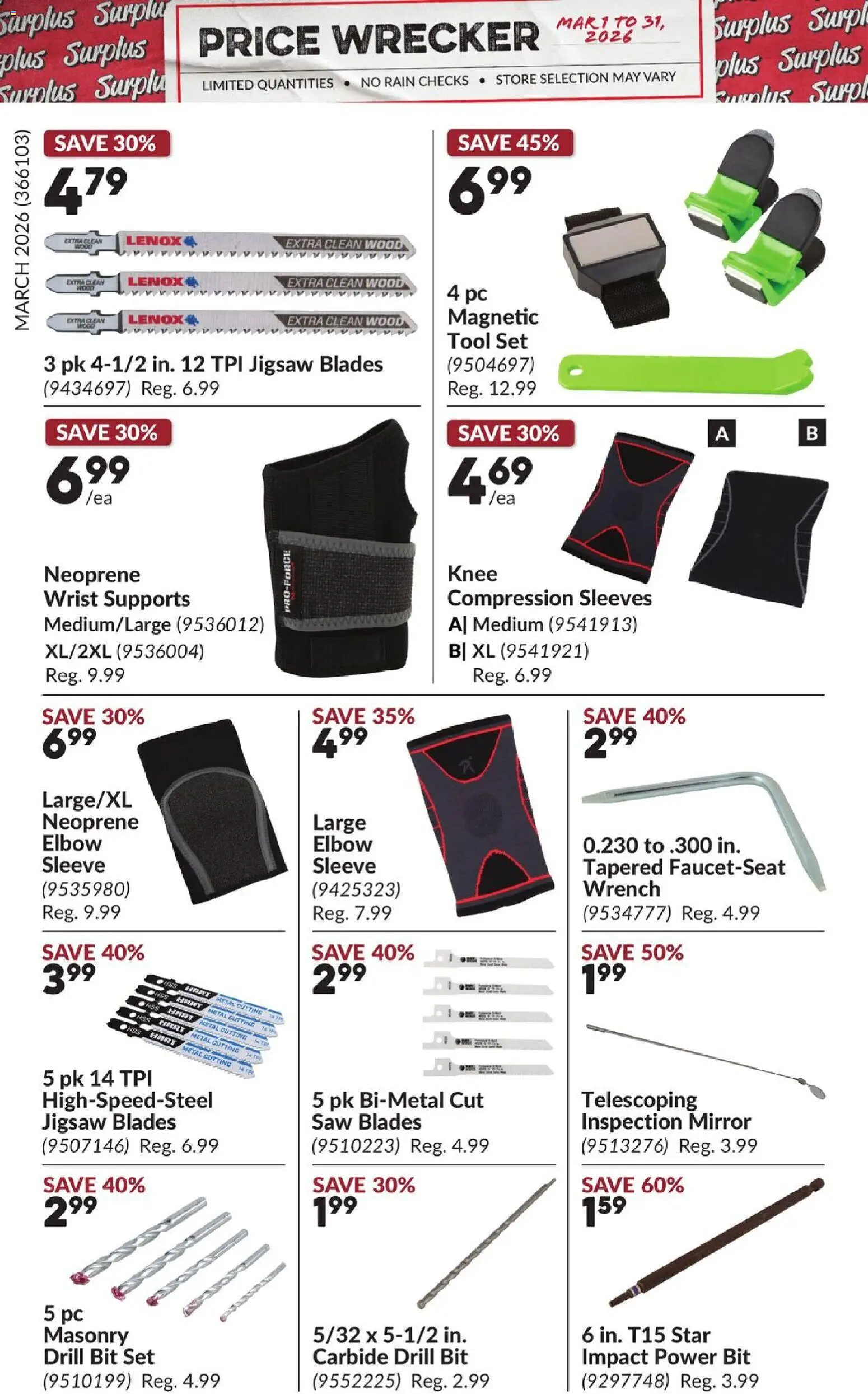 Princess Auto flyer - Price Wrecker - page 15- valid from Mar 1, 2026