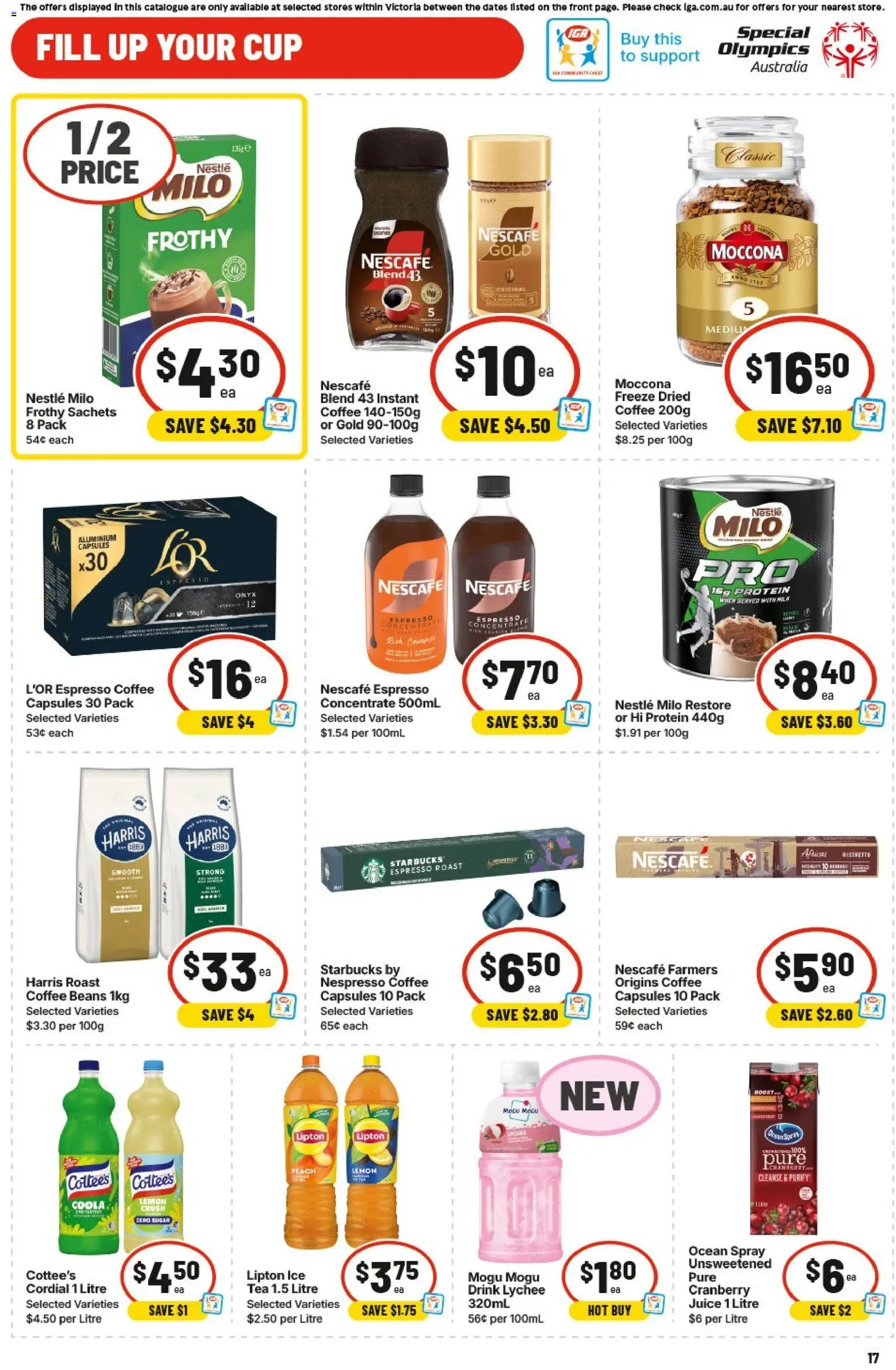 IGA catalogue  - page 17- valid from 29/04/2026