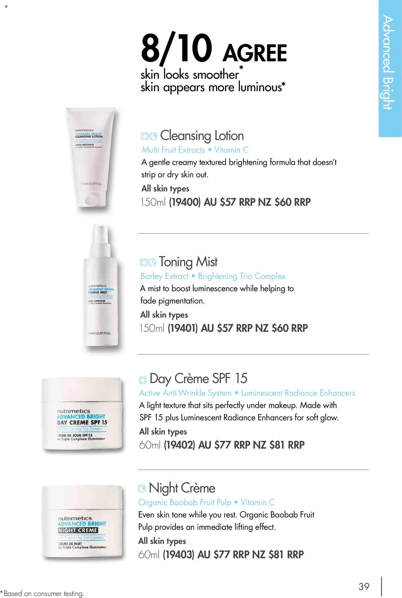 Nutrimetics Catalogue 2026 - page 39- valid from 01/01/2026