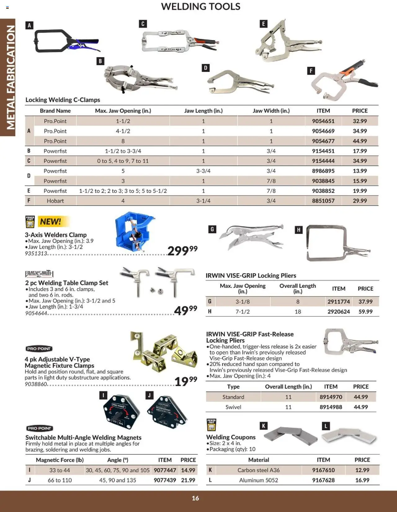 Princess Auto - Catalogue - Metal fabrication - page 18- valid from Apr 16, 2025