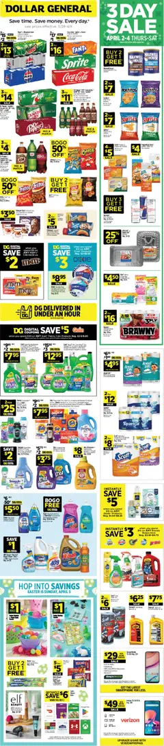 Preview Dollar General Weekly Ad valid from 03/29/2026