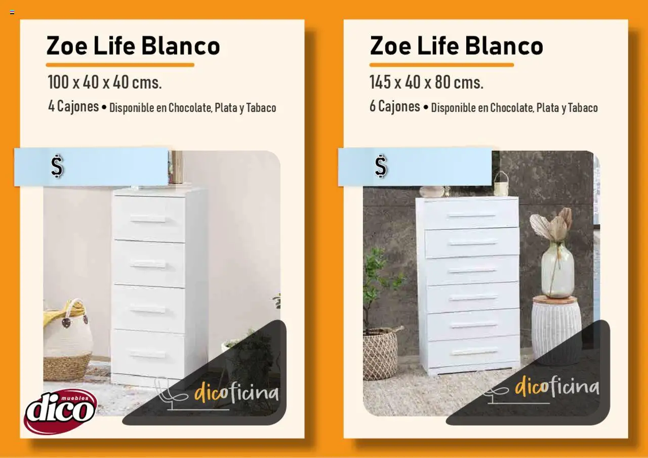 Muebles Dico catálogo Oficina Pacifico - página 20- válido desde 25/10/2024