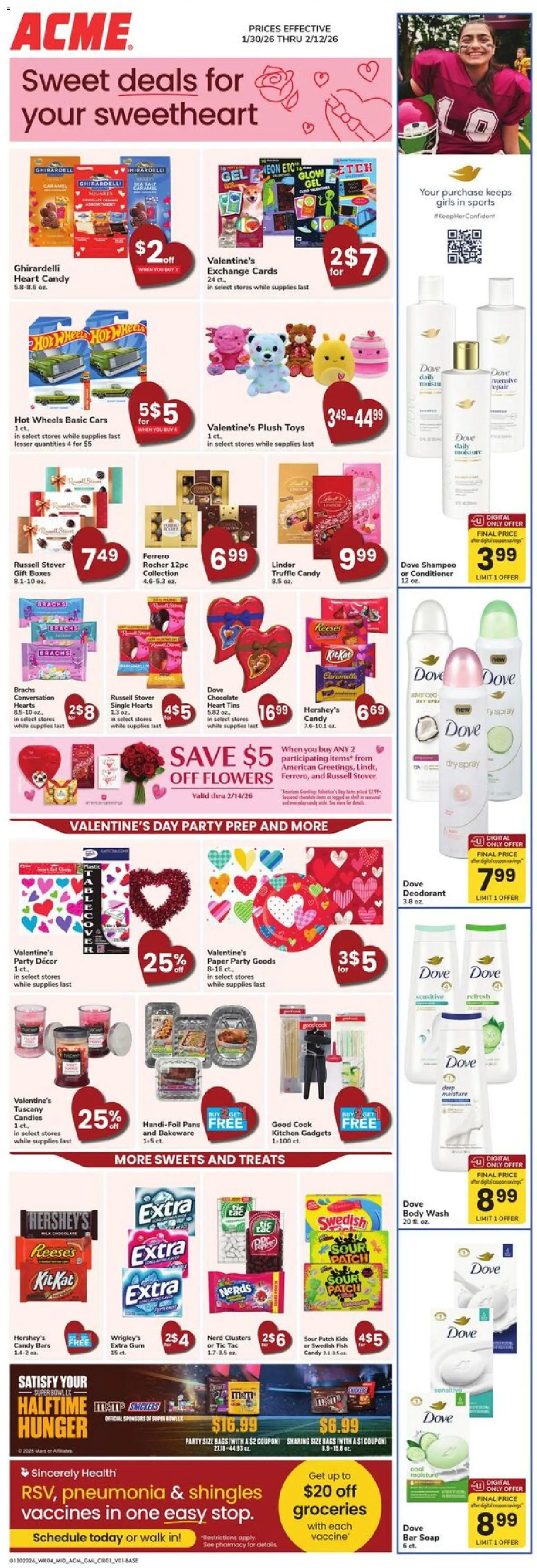 Acme Ad - page 1- valid from 01/30/2026
