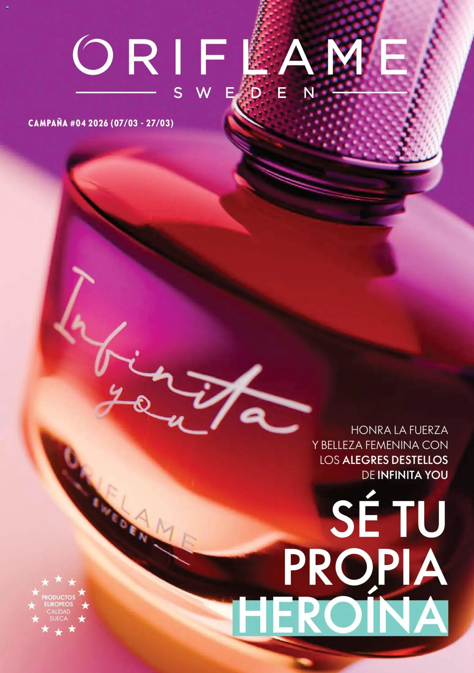 Oriflame campaña 4 2026 - página 1- válido desde 07/03/2026