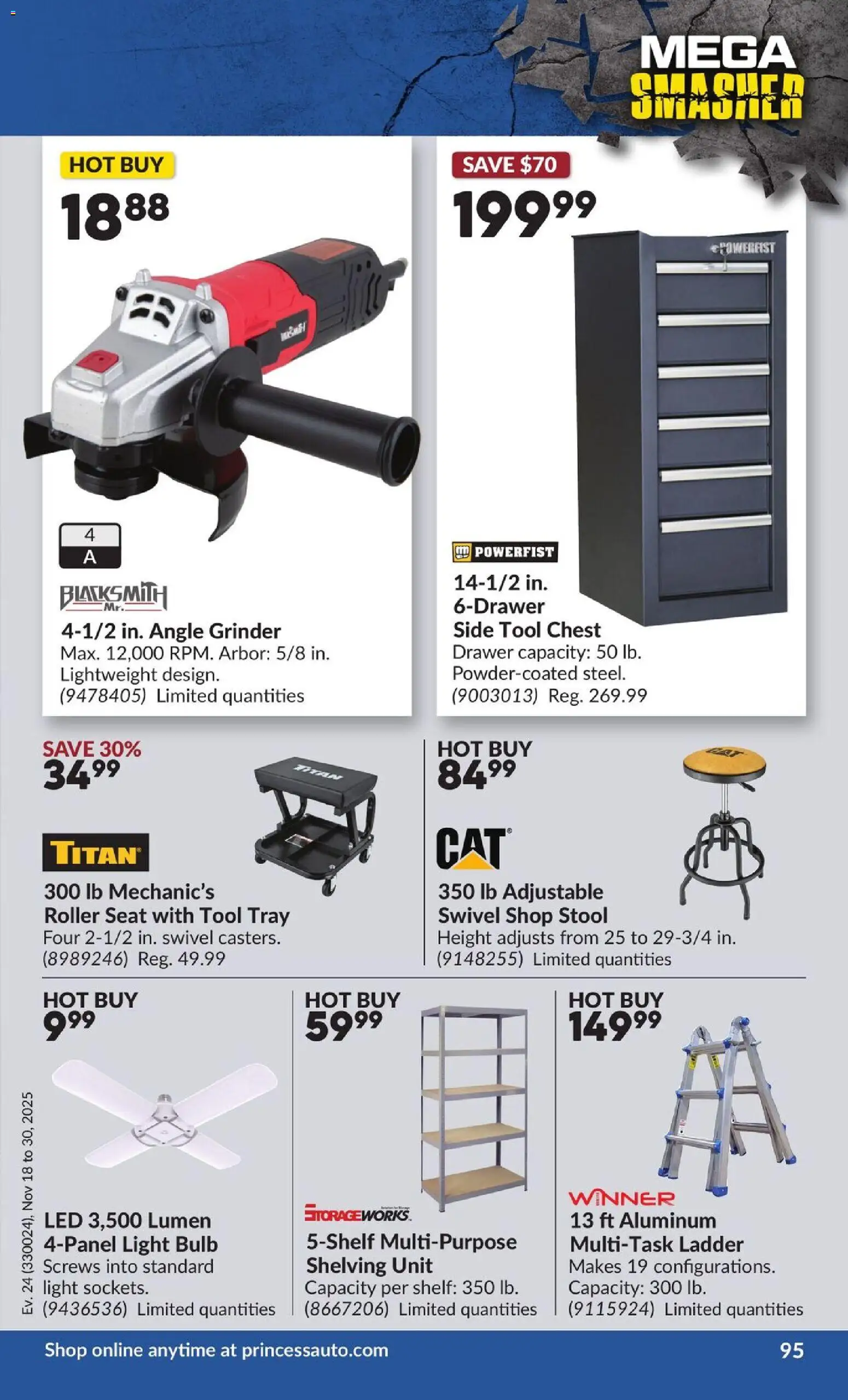 Princess Auto - 2 Week Sale! - page 108- valid from Nov 18, 2025