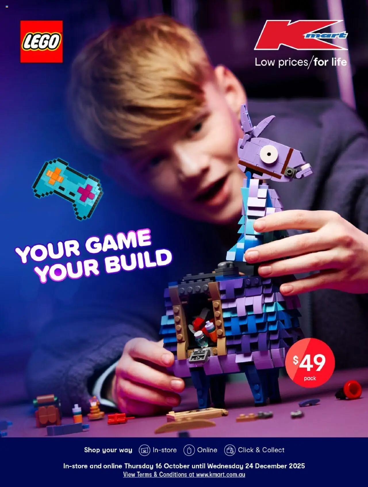 Kmart - LEGO Catalogue 2025 - page 1- valid from 16/10/2025