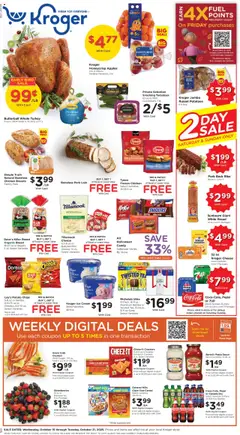 Preview Kroger Weekly Ad valid from 10/15/2025