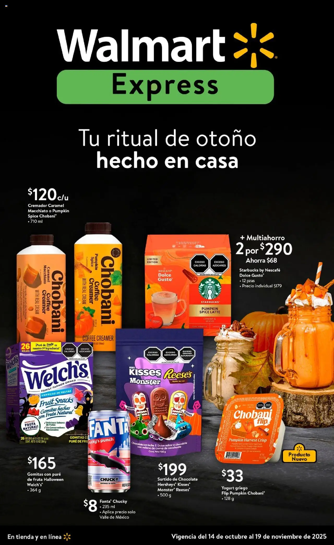 Walmart Express - Folleto - página 1- válido desde 14/10/2025