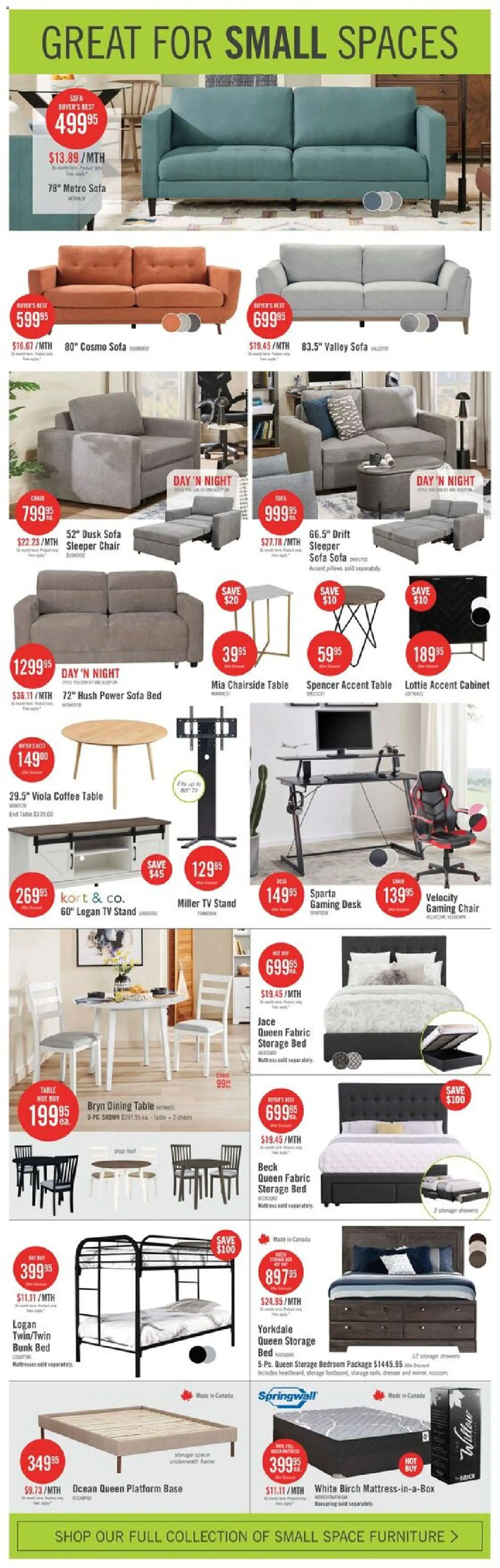 The Brick weekly flyer / circulaire - page 13- valid from Feb 18, 2026