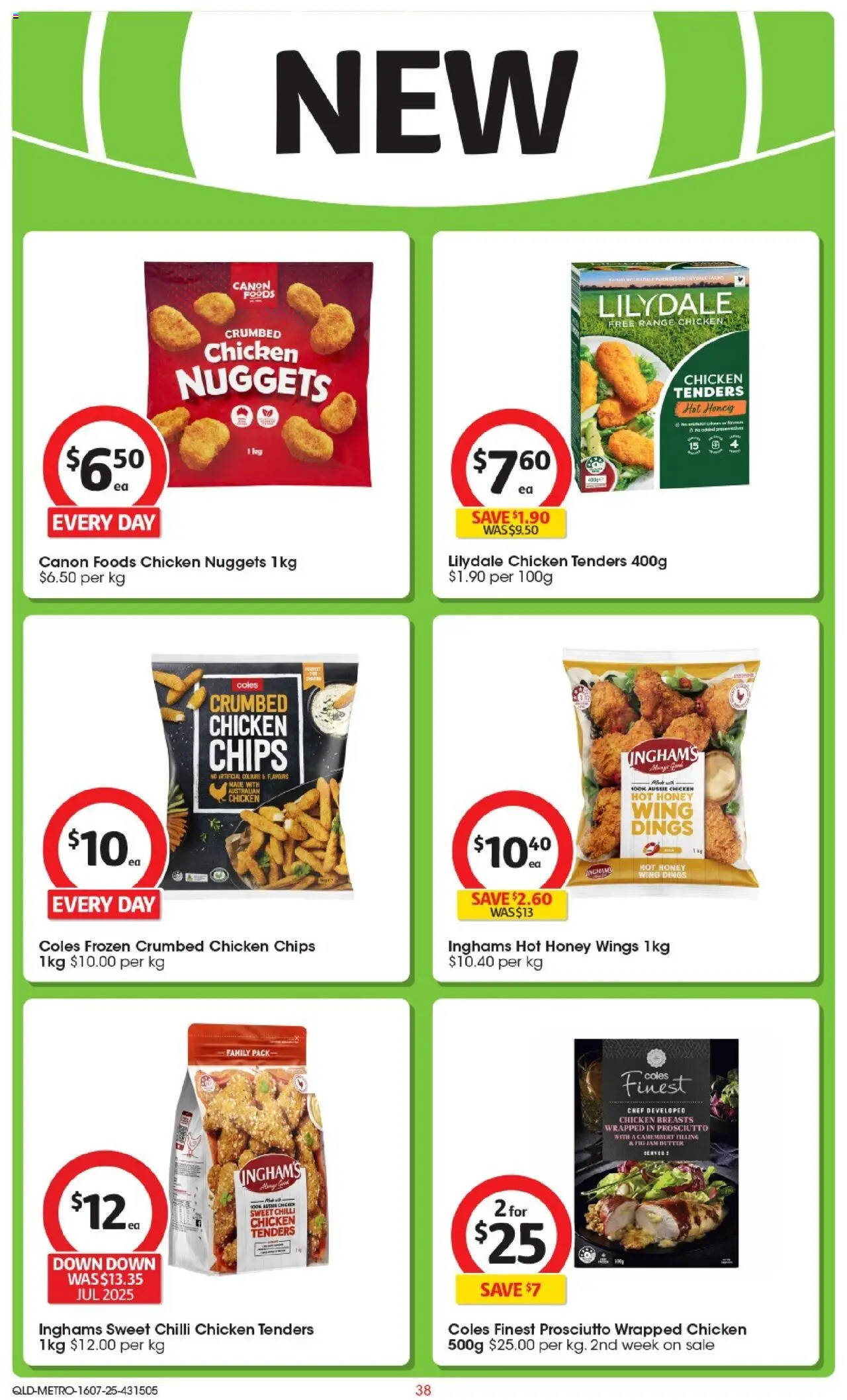 Coles Catalogue QLD North - page 38- valid from 16/07/2025