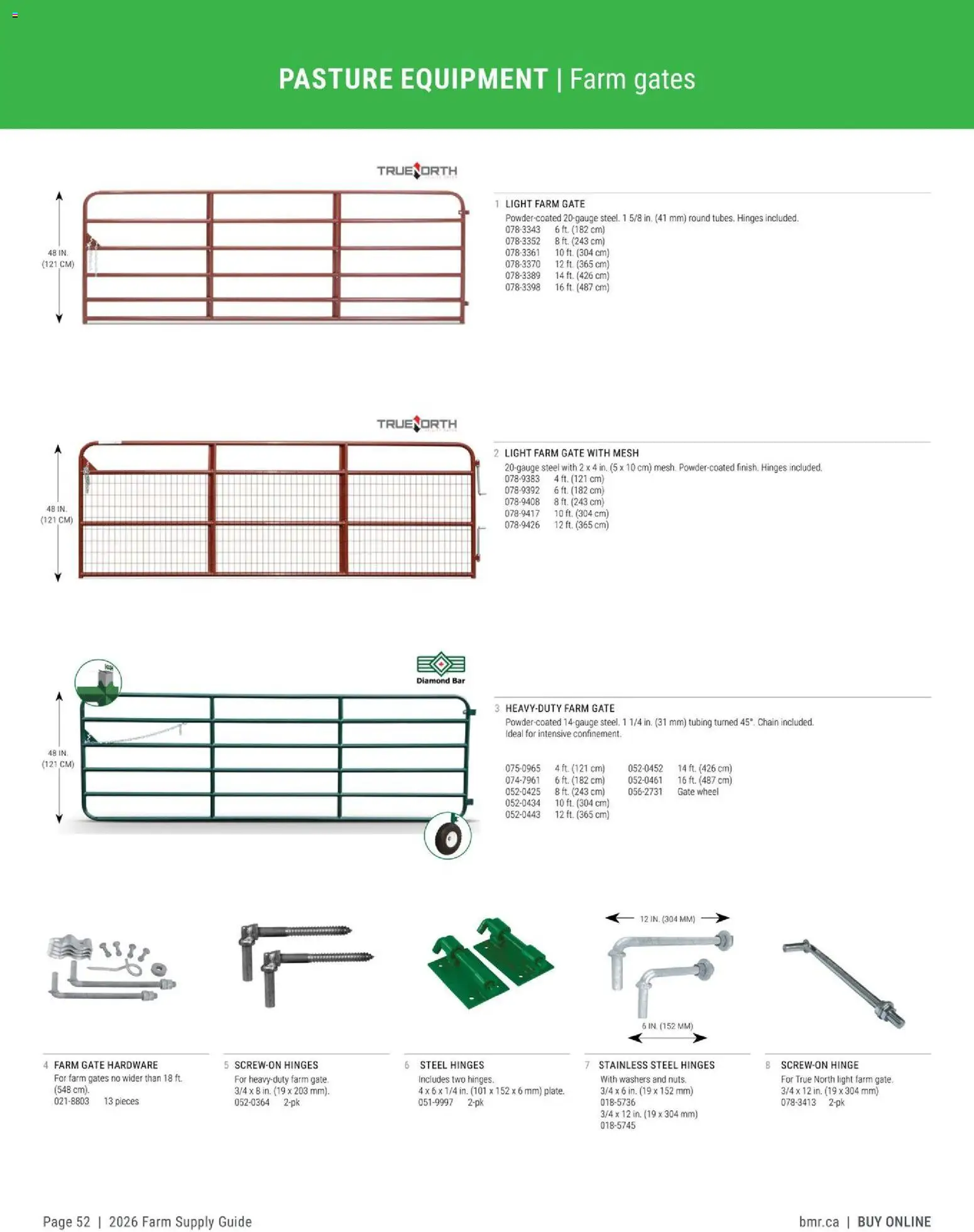 BMR - Agrizone - 2026 Farm Supply Guide - page 52- valid from Jan 9, 2026