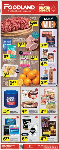 Preview Foodland weekly flyer / circulaire valid from Apr 9, 2026