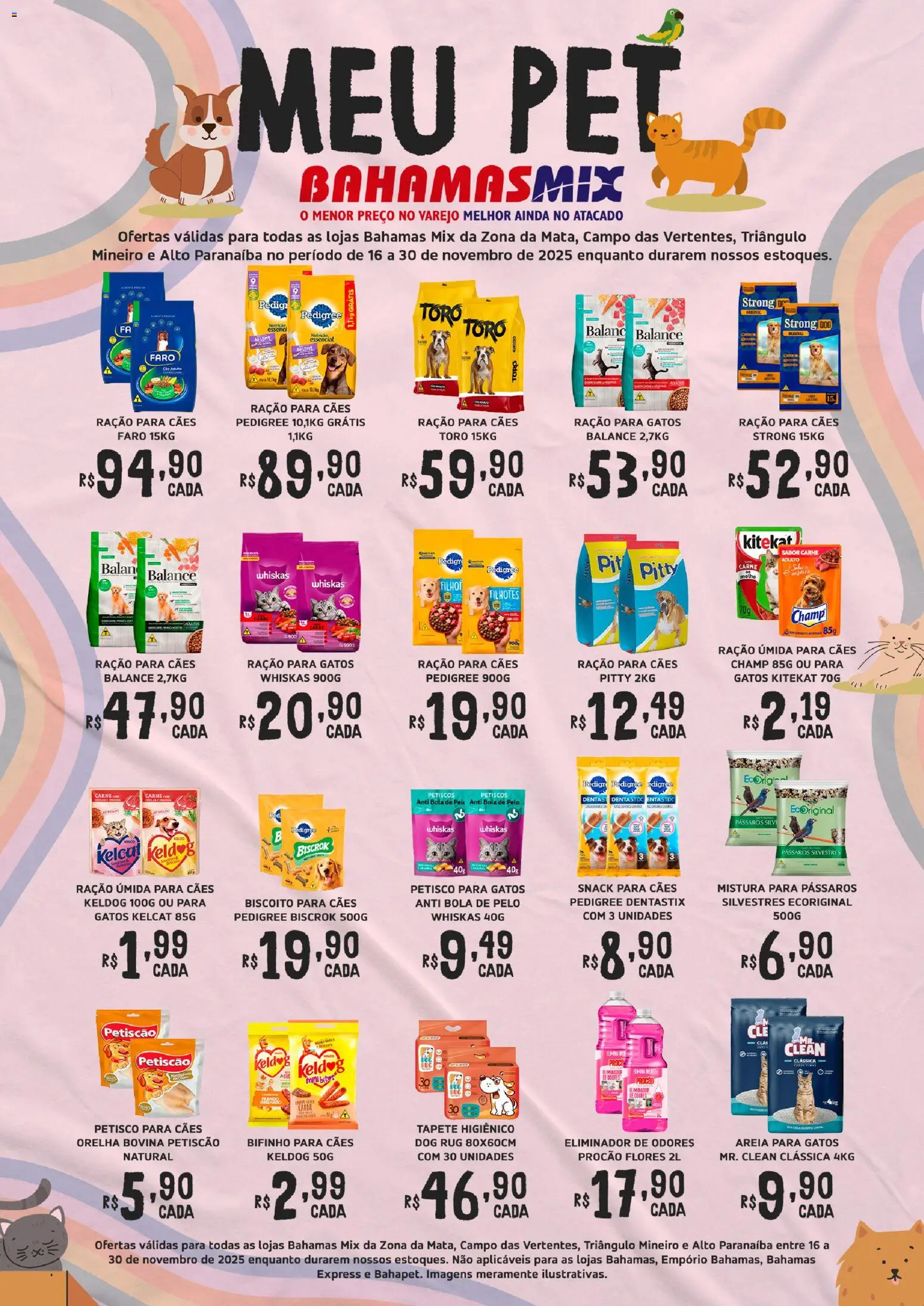 Bahamas Mix - Ofertas Meu Pet - página 1- válido a partir de 16/11/2025
