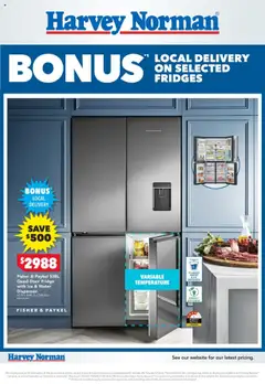 Harvey Norman catalogue preview - valid from 11/09/2025
