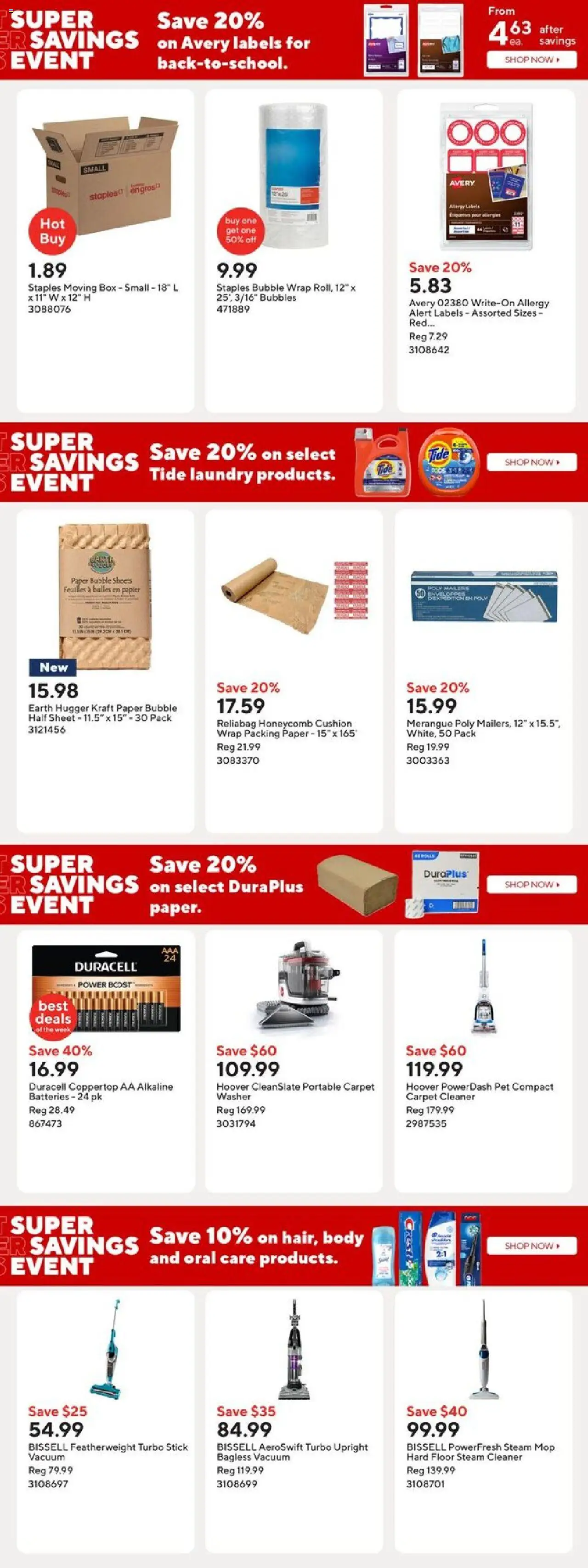 Staples weekly flyer / circulaire - page 5- valid from Jul 18, 2025