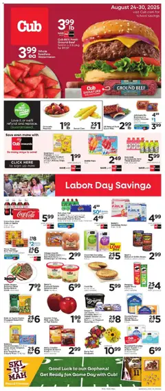 Preview Cub Foods Weekly Savings - MN valid from 08/24/2025
