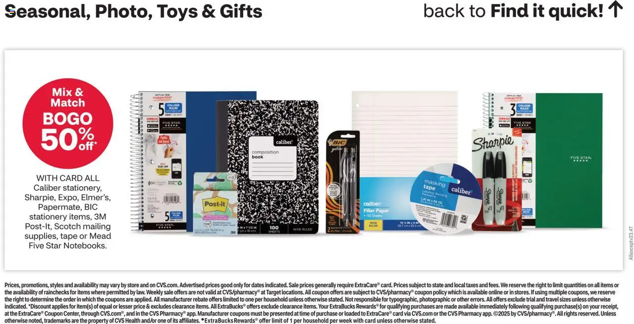 CVS Pharmacy Weekly Ad - NY - page 20- valid from 07/20/2025