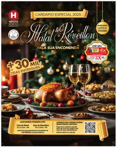 Pré-visualização Hirota Food - Ofertas Cardápio Especial válida a partir de 01/12/2025