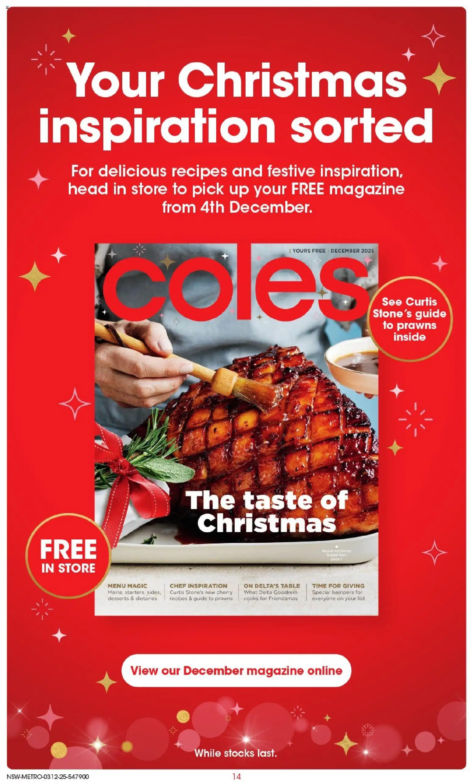 Coles  Catalogue  - page 15- valid from 03/12/2025