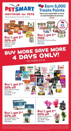 Preview Petsmart - Weekend Flyer  valid from Oct 23, 2025